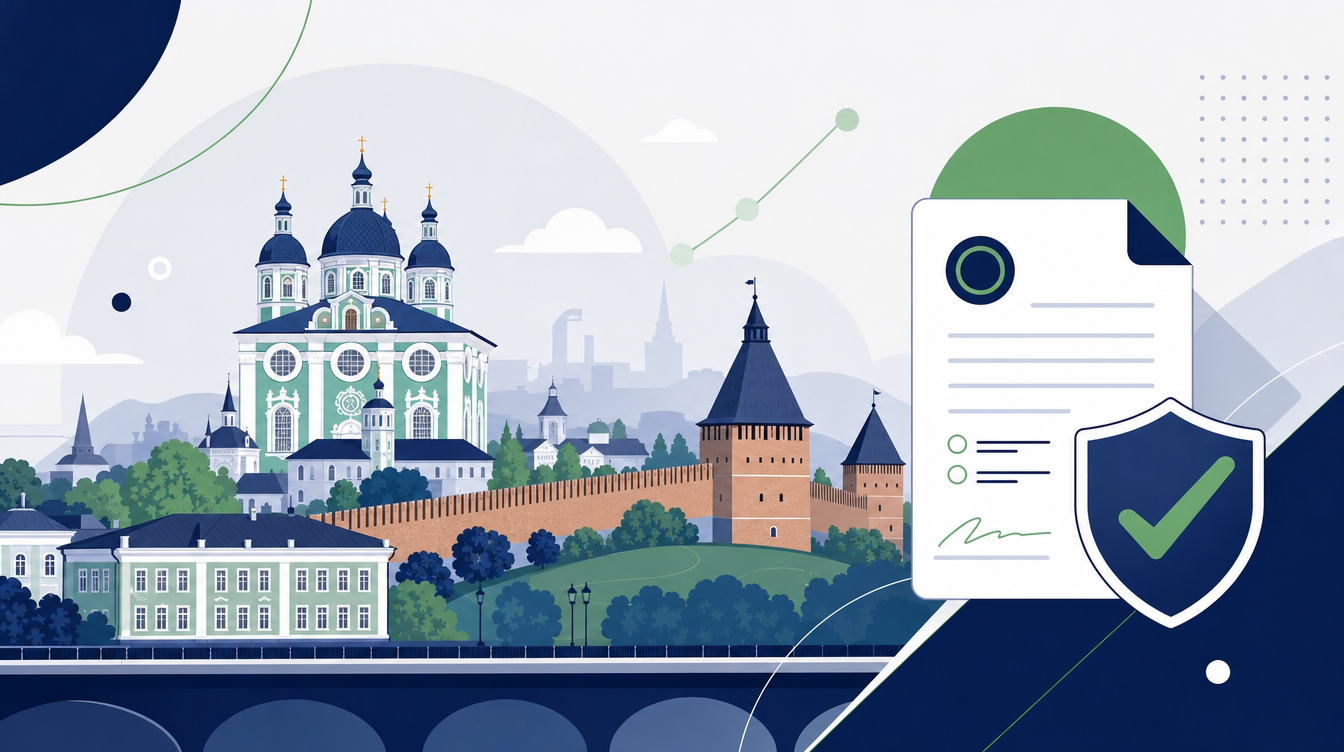 Банковская гарантия в Смоленске — оформление за 1 день
